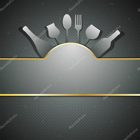 Vector Restaurant menu design background Stock Vector Image by ...