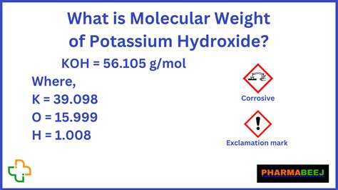 What Is The Molecular Formula Of Potassium Hydroxide? - Pharmabeej