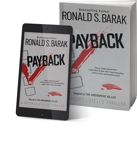 It's Time for PAYBACK! My New Book is Out TODAY!