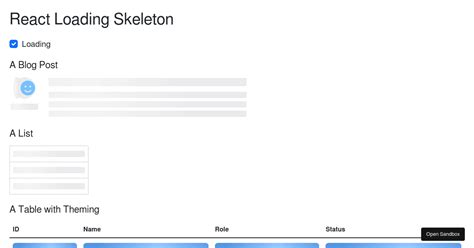 react-loading-skeleton (forked) - Codesandbox