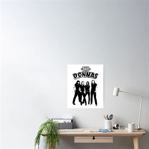 "The Donnas" Poster for Sale by danadigenna | Redbubble