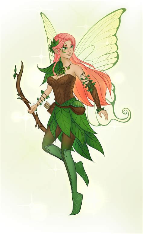 Mary E - D&D Fairy Character Character - Daphne Ivystep