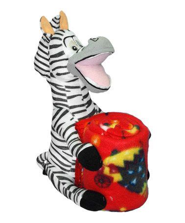 The Northwest Company Marty Madagascar Plush Toy & Throw | Toys, Plush ...