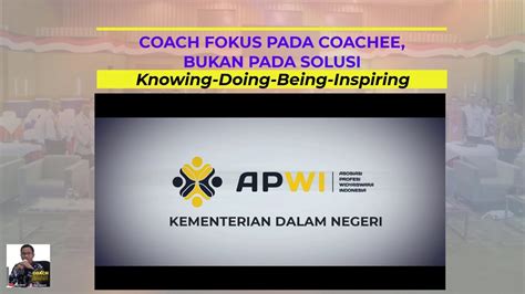 Diklat Coaching bagi Widyaiswara Kemendagri - YouTube