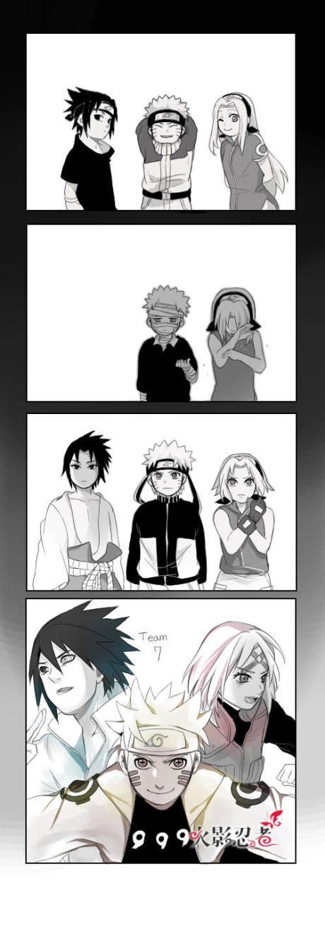 Team 7 | Naruto shippuden anime, Naruto comic, Anime naruto