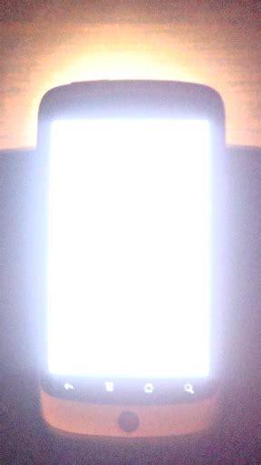 White Screen Flashlight