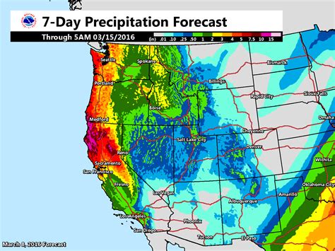 Weather Map Usa 7 Day – Topographic Map of Usa with States