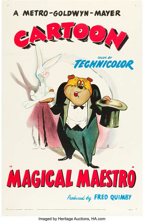 Magical Maestro (MGM, 1952). Tex Avery | Tex avery, Old school cartoons ...