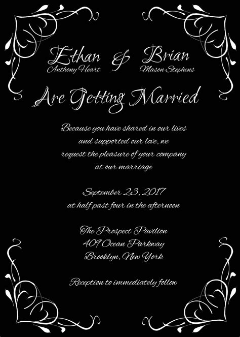 5x7 Wedding Invitation Printable Invitation Custom Design - Etsy