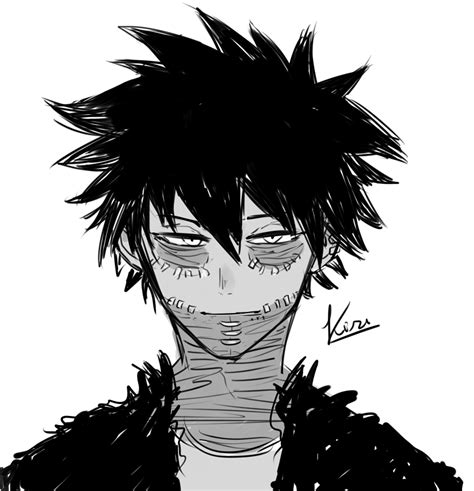 Dabi - my hero academia - headshot by Kiritzugu on DeviantArt