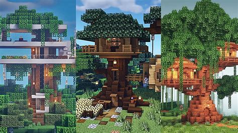 How to build a treehouse easily in Minecraft 1.19 update