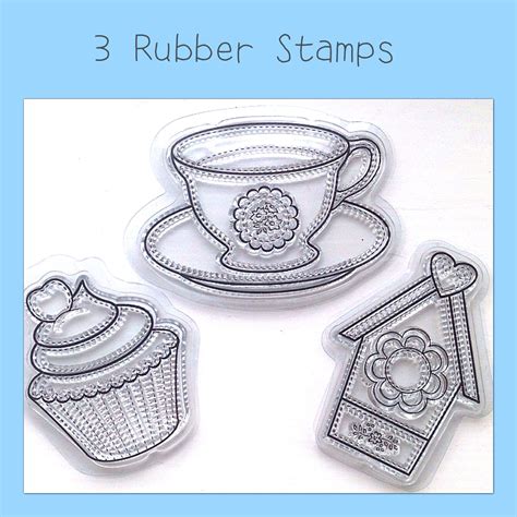 Set of 3 Rubber Stamps - The Supermums Craft Fair | Stamp, Craft fairs ...