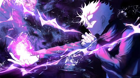 Gojo Satoru Hollow Technique Purple Jujutsu Kaisen Live Wallpaper ...