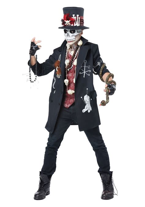 Voodoo Dude Costume for Men | Scary Adult Costumes