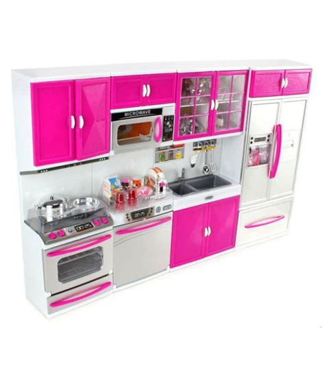 Latest Barbie Dream House Kitchen Set Light & Sound - Buy Latest Barbie ...