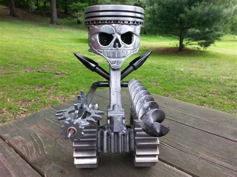 Piston / scrap metal art. | Metal art welded, Metal art, Scrap metal art