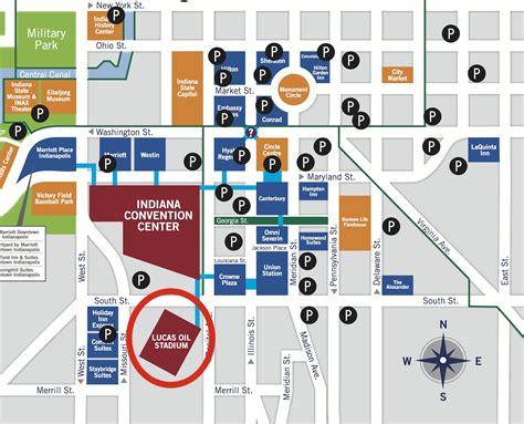 Lucas Oil Stadium Parking Guide: Prices, Maps, Deals | SPG