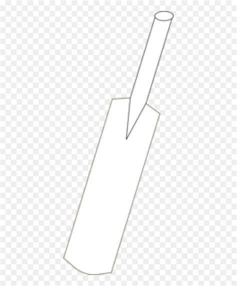 Cricket Bat Sketch Drawing, HD Png Download - vhv