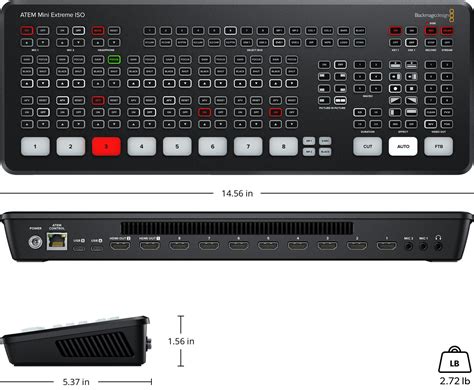 Blackmagic Design Atem Mini Extreme Iso Switcher