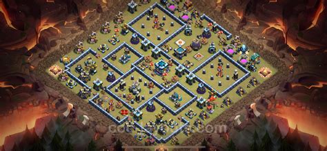 Best War Base TH13 with Link 2024 - Town Hall Level 13 CWL Base Copy ...