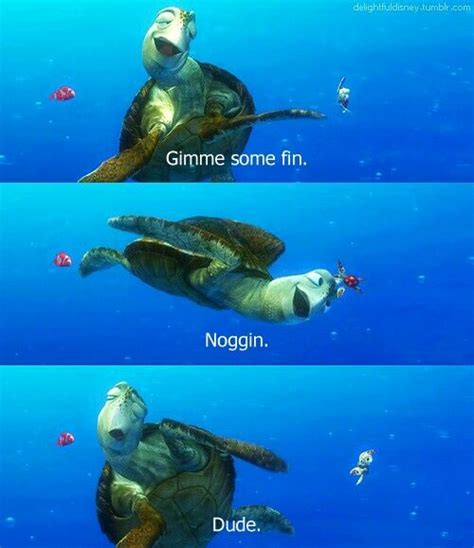 Finding Nemo -- Crush and Squirt | B e s t F i l m s | Pinterest