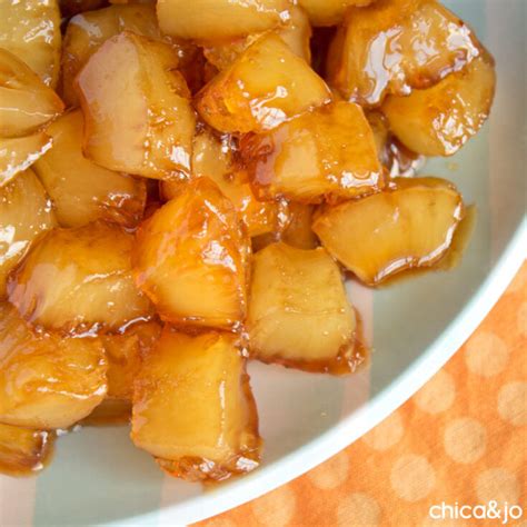 Easy Caramelized Pineapple Recipe | Chica and Jo