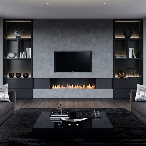 Designing A Fireplace Wall In Your Living Room – HOMYRACKS