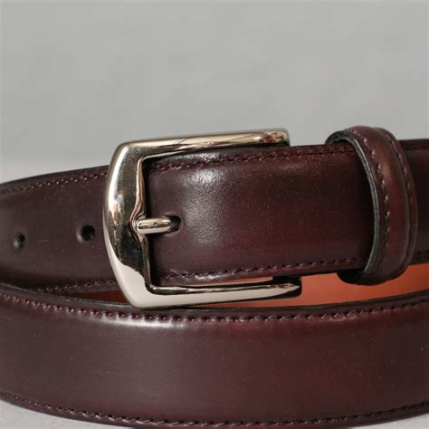 Alden Color 8 Shell Cordovan Belt (Nickel Buckle) – BROGUE