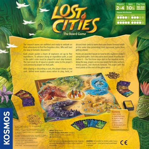 Buy Lost Cities Board Game only at Board Games India - Best Price, Free ...