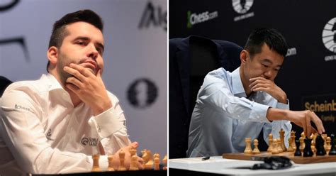 Chess World C’ship: Ian Nepomniachtchi and Ding Liren battle for title ...