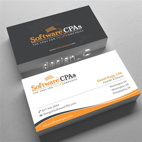 Business Card for Really Cool CPA firm | Business card contest