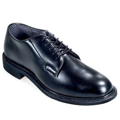 Bates 968 Men's Black Leather Uniform Core Product Oxford Shoe