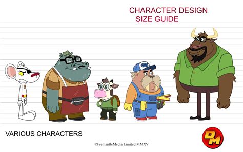 shane cooney: DANGER MOUSE CHARACTER DESIGN