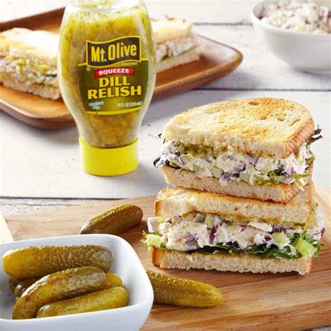 Tuna Salad Sandwich | Pickle Recipes | Ft. Mt. Olive Dill Relish