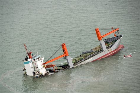 Two Ships Collide Off Belgium's Zeebrugge; Crew of 11 Rescued - NBC News