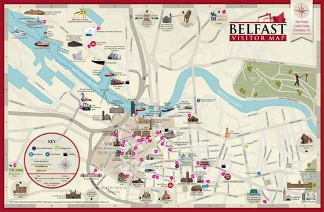 Belfast Map Of Titanic Area