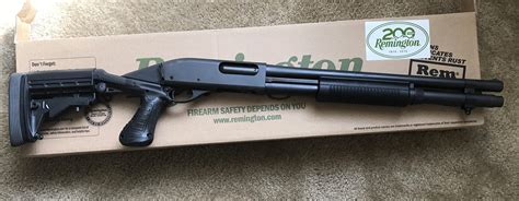 My new Remington 870 tactical with Blackhawk stock : r/guns