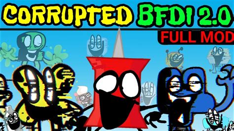 Friday Night Funkin' VS Pibby BFDI 2.0 - Battle for Corrupted Island V2 ...