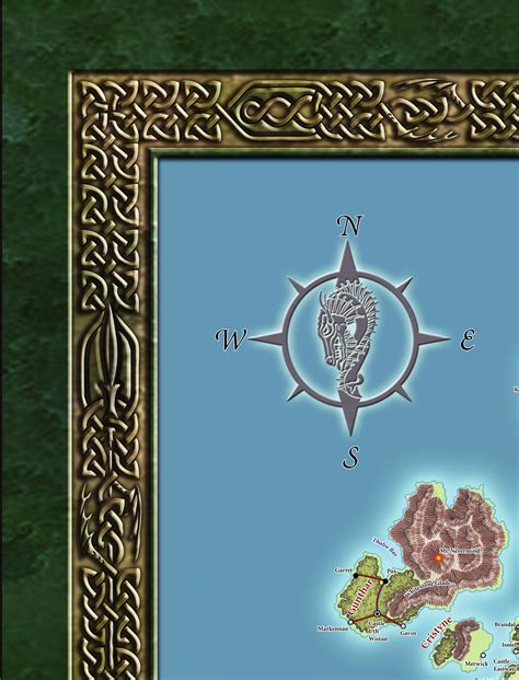 Dragonlance Poster Map