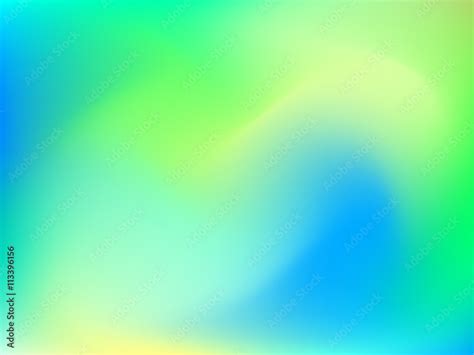 Abstract blur gradient background with trend pastel green, yellow and ...