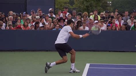 Novak Djokovic Forehand and Backhand In Super Slow Motion 3 - 2013 ...