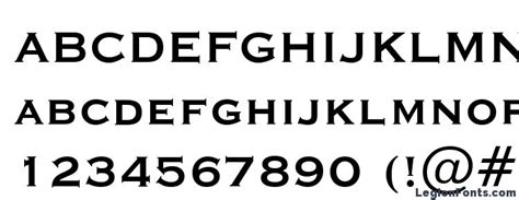 Copperplate Gothic Bold BT Font Download Free / LegionFonts