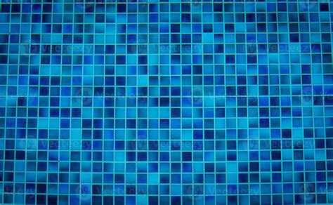 Blue tile pattern of swimming pool tiles. Pool tiles texture background ...