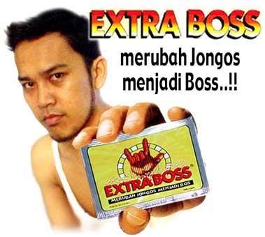 Gambar Lucu Iklan Extra Boss | Foto dan Gambar Lucu