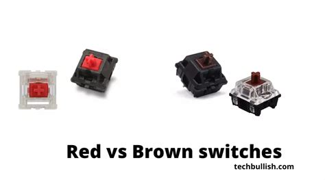 Cherry MX Red vs Brown switches: Differences(What’s better?)