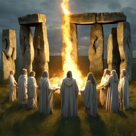 summer solstice at Stonehenge - AI Generated Artwork - NightCafe Creator