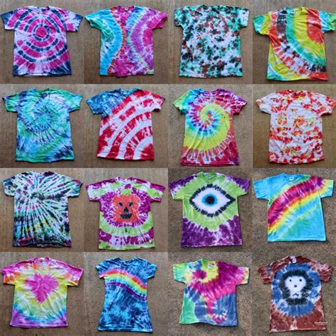 16 awesome tie dye shirts patterns easy diy – Matheson Memorial Library