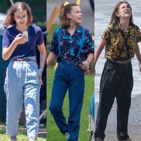 Stranger Things - Eleven, Millie Bobby Brown | Stranger things outfit ...