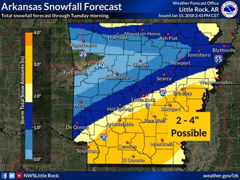 Snow, 'brutally cold air' in forecast for most of Arkansas | The ...