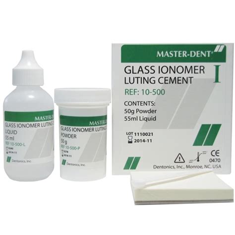 Master-Dent Glass Ionomer Cement Dentonics Cements Liners All Products ...